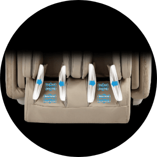 Osaki OS-Pro Soho Massage Chair Foot Rollers