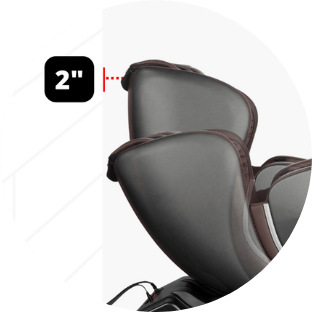 Kyota Kofuko E330 Massage Chair Space Saving Recline
