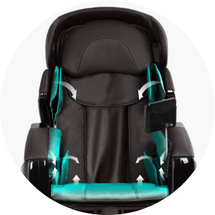 Osaki OS-3D Pro Cyber Massage Chair Upper Body Airbags