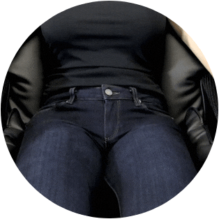 Titan Pro Jupiter XL Massage Chair Hip Airbags