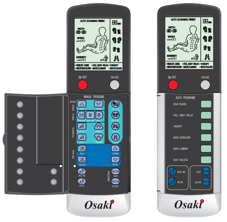 Osaki OS-1000 Remote Control