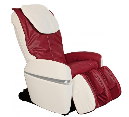 Osaki OS-2000 Combo Zero Gravity Massage Chair Cream and Red