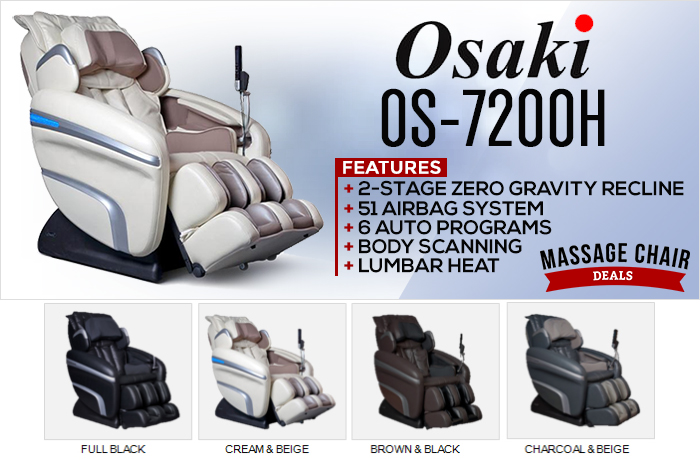 Osaki OS-7200H Massage Chair Banner