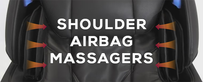 Osaki OS-Pro Maxim Massage Chair Shoulder Airbags