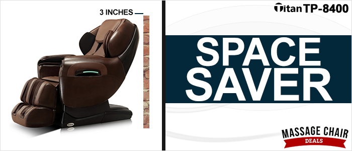 Titan TP-8400 Massage Chair Space Saving