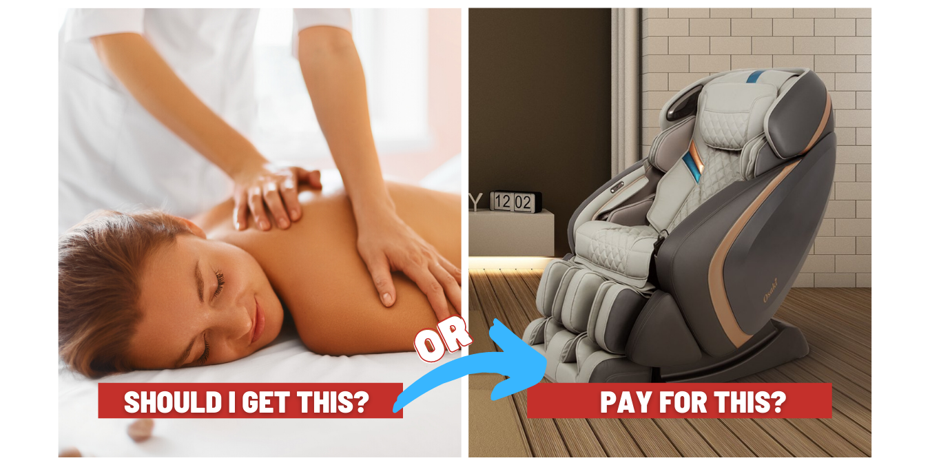 Human Massage vs Massage Chair