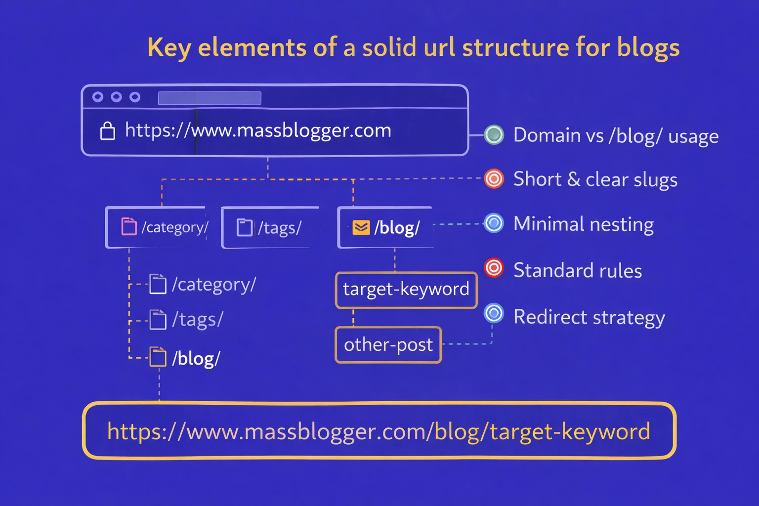 Key elements of a solid url structure for blogs