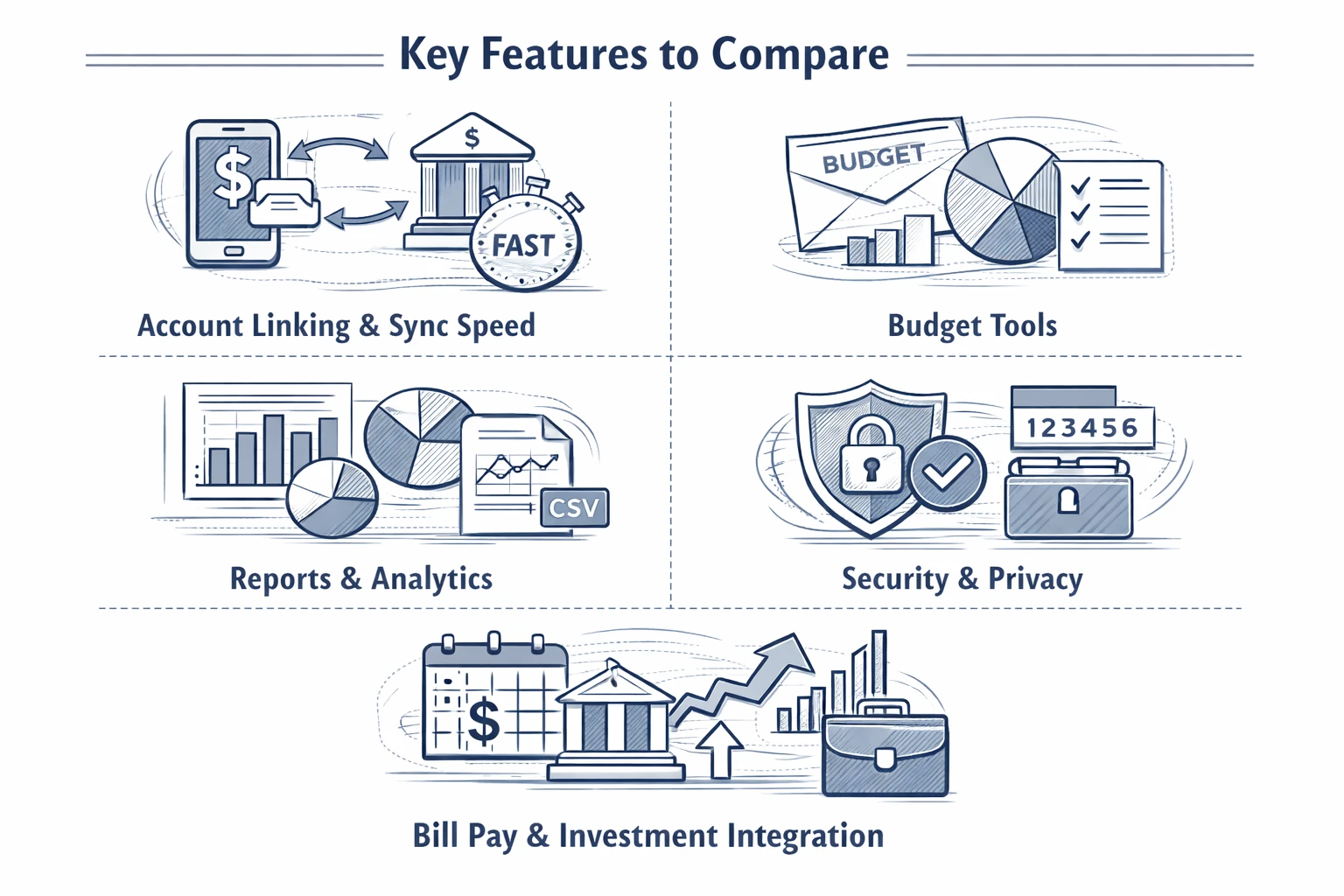 Key features to compare