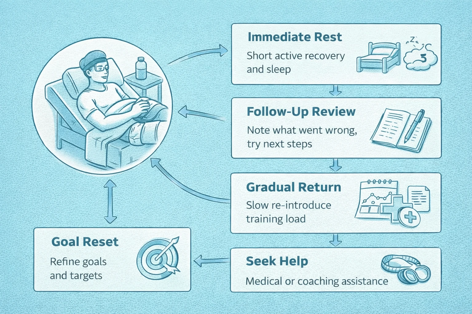 Recovering and Learning from Setbacks