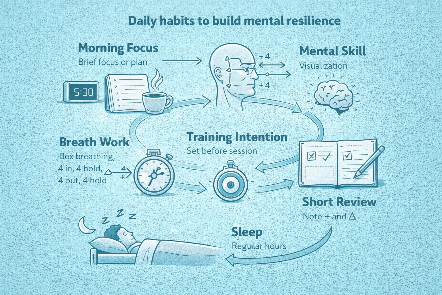 Daily habits to build mental resilience