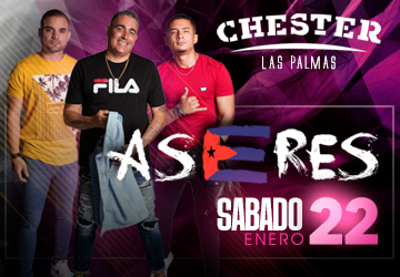 ASERES SABADO 22 CHESTER LP - GRAN CANARIA