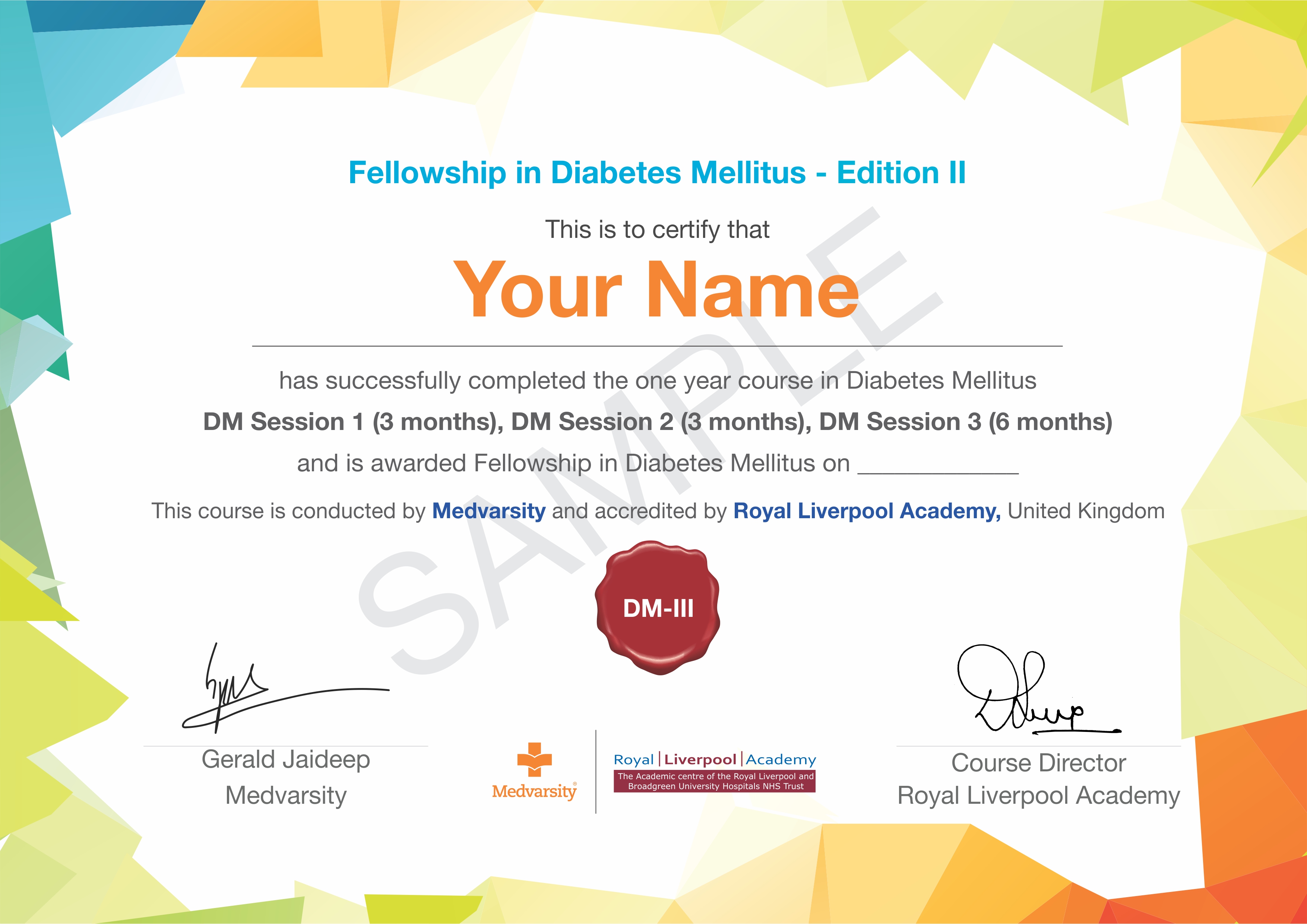 Fellowship in Diabetes Mellitus course offered by Medvarsity