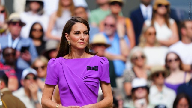 Die Prinzessin von Wales, Kate Middleton, beim Wimbledon Tennis Championship in London im Juli 2024. (Foto: IMAGO, Shutterstock)