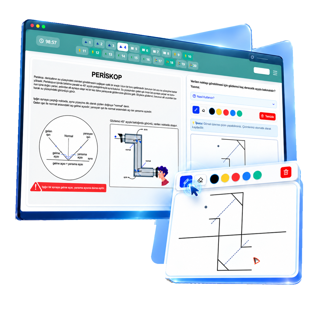 Online Matematik Ön Değerlendirmesi