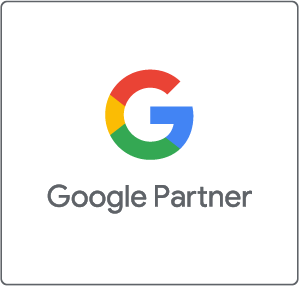 Insignia oficial de Google Partners de Mate Comunicación