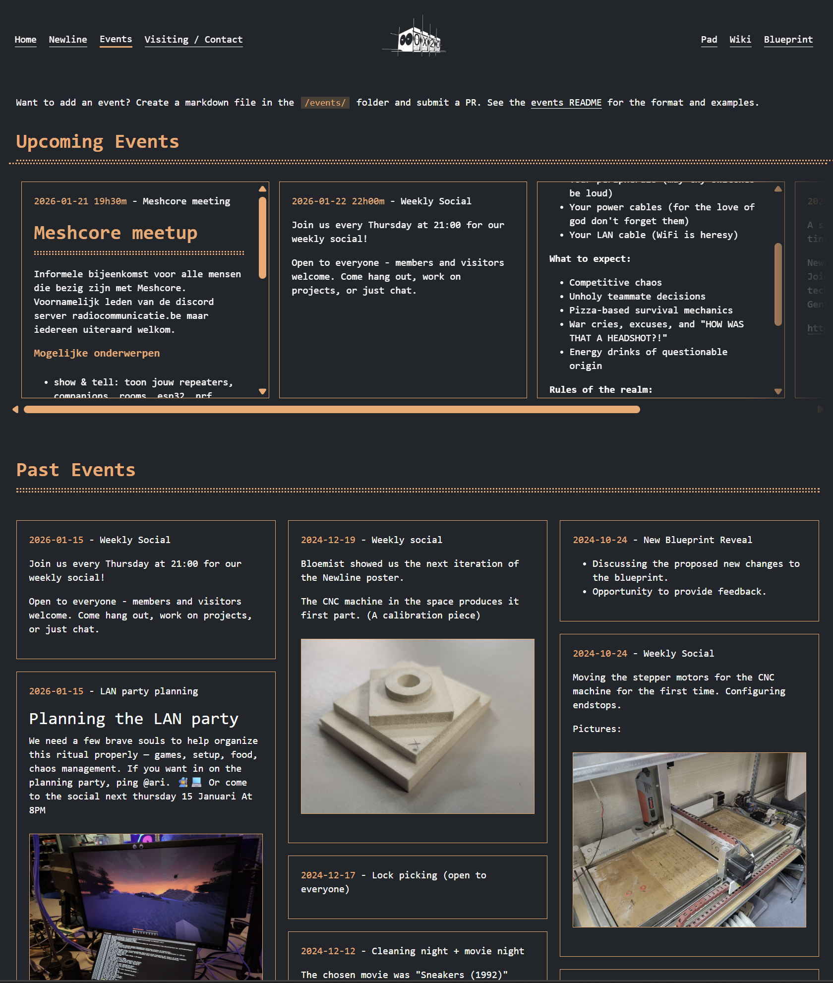 Hackerspace Gent Website