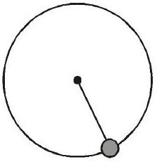 Particle on string moving in a vertical circle
