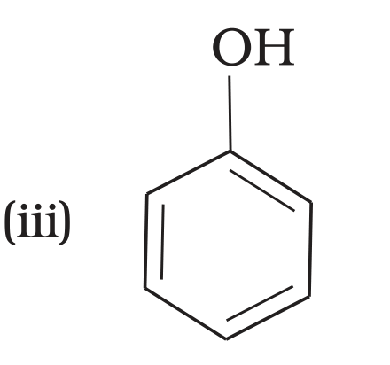NCERT Exemplar Unit 13 Q23 option (iii) phenol