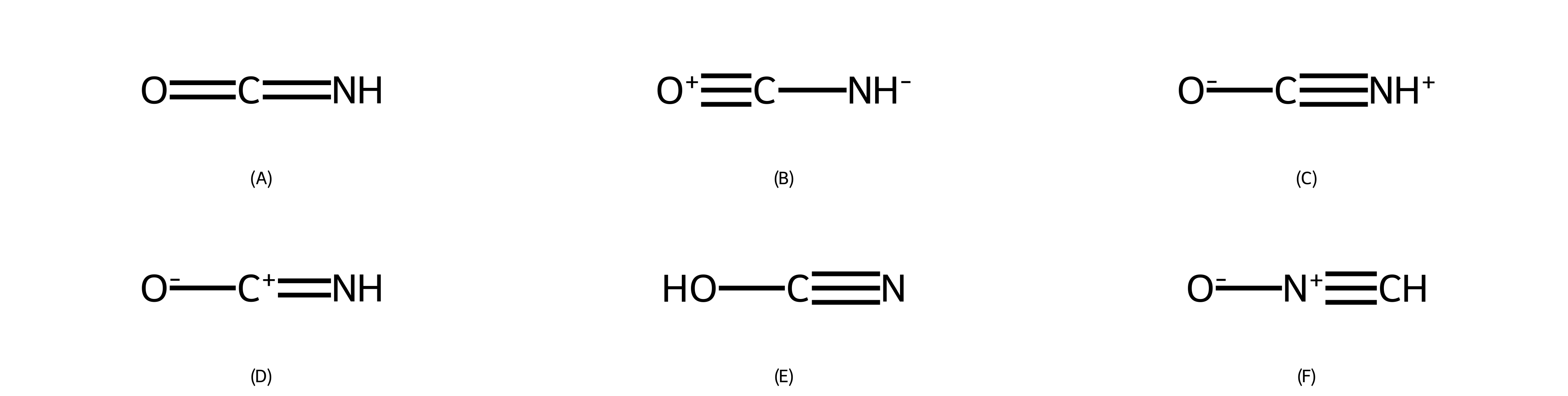 resonance structures HNCO