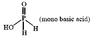 Question diagram: White phosphorus on reaction with concentrated N a O H solut