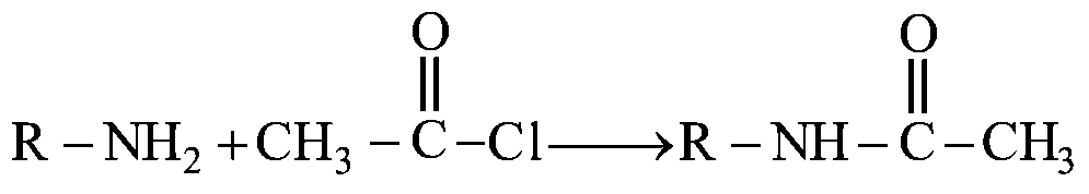 Question diagram: A compound x with molar mass 108 g mol − 1 undergoes acetyla