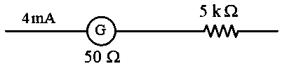 Question diagram: A moving coil galvanometer has resistance 50 Ω and it indica