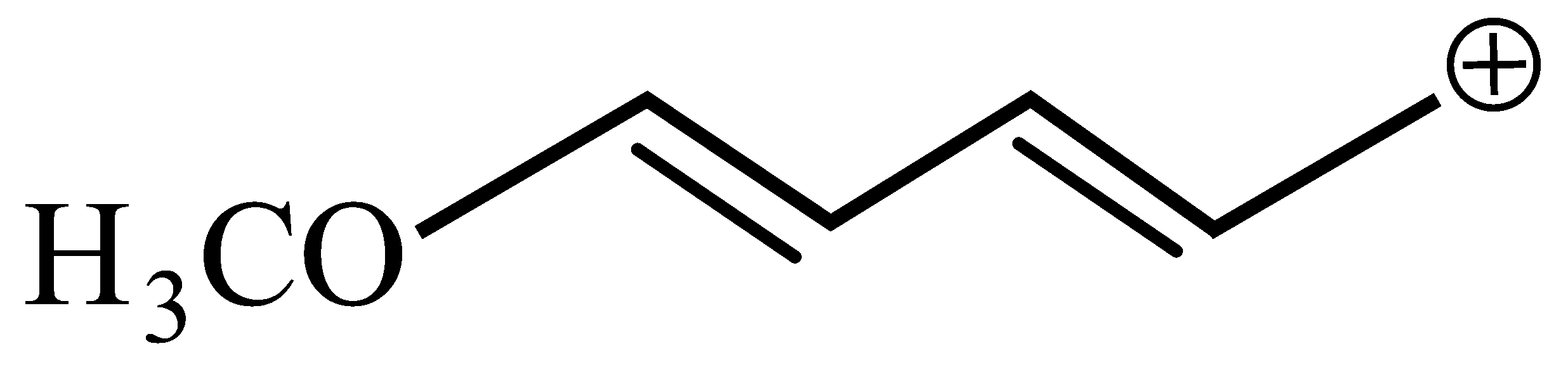 Question diagram: Which of the following carbocations is most stable: