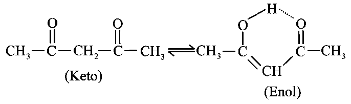 Question diagram: Which of the following compounds will show the maximum '
