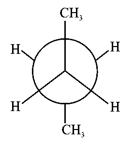 Question diagram: In the following structures, which one is having staggered c