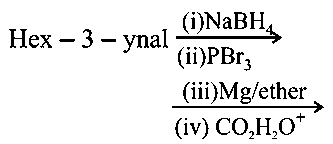 Question diagram: What is the product of following reaction? ?
