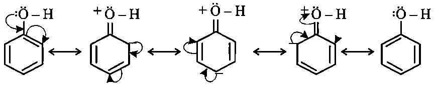 Question diagram: Which of the following compound will most easily be attacked