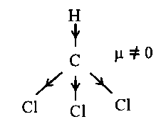 Question diagram: The dipole moments of C C l 4 , C H C l 3 and C H 4 are in t