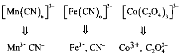 Question diagram: Given below are two statements : Statement I: Mn ( CN ) 6 3