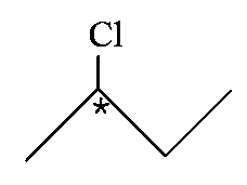 Question diagram: Number of optical isomers possible for 2 – chlorobutane ....