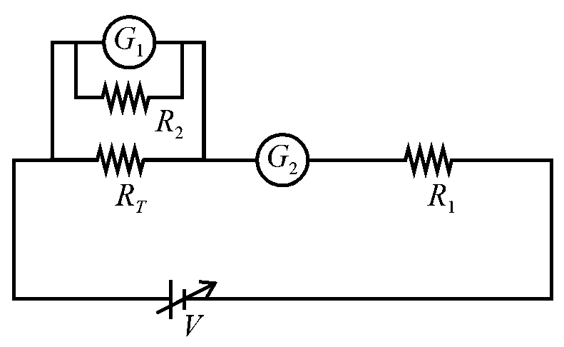 Question diagram: A student is provided with a variable voltage source V , a t