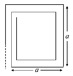 Question diagram: A uniform conducting wire of length is 24 a , and resistance