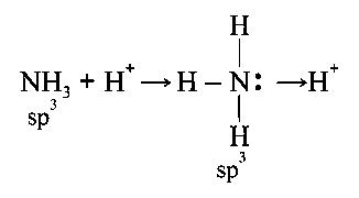 Question diagram: The reaction in which the hybridisation of the underlined at