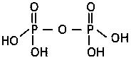 Question diagram: The number of P - OH bonds and the oxidation state of phosph