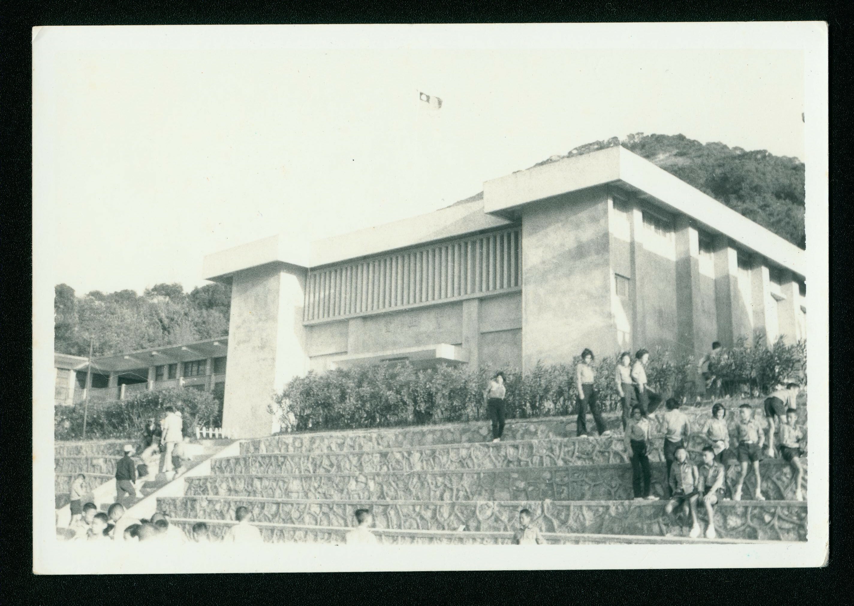 連江縣南竿鄉馬祖村中正國中小校園場景