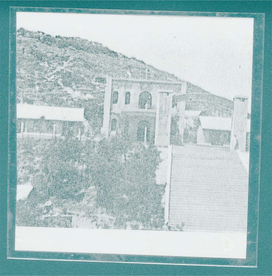 1958年馬祖初級中學校門