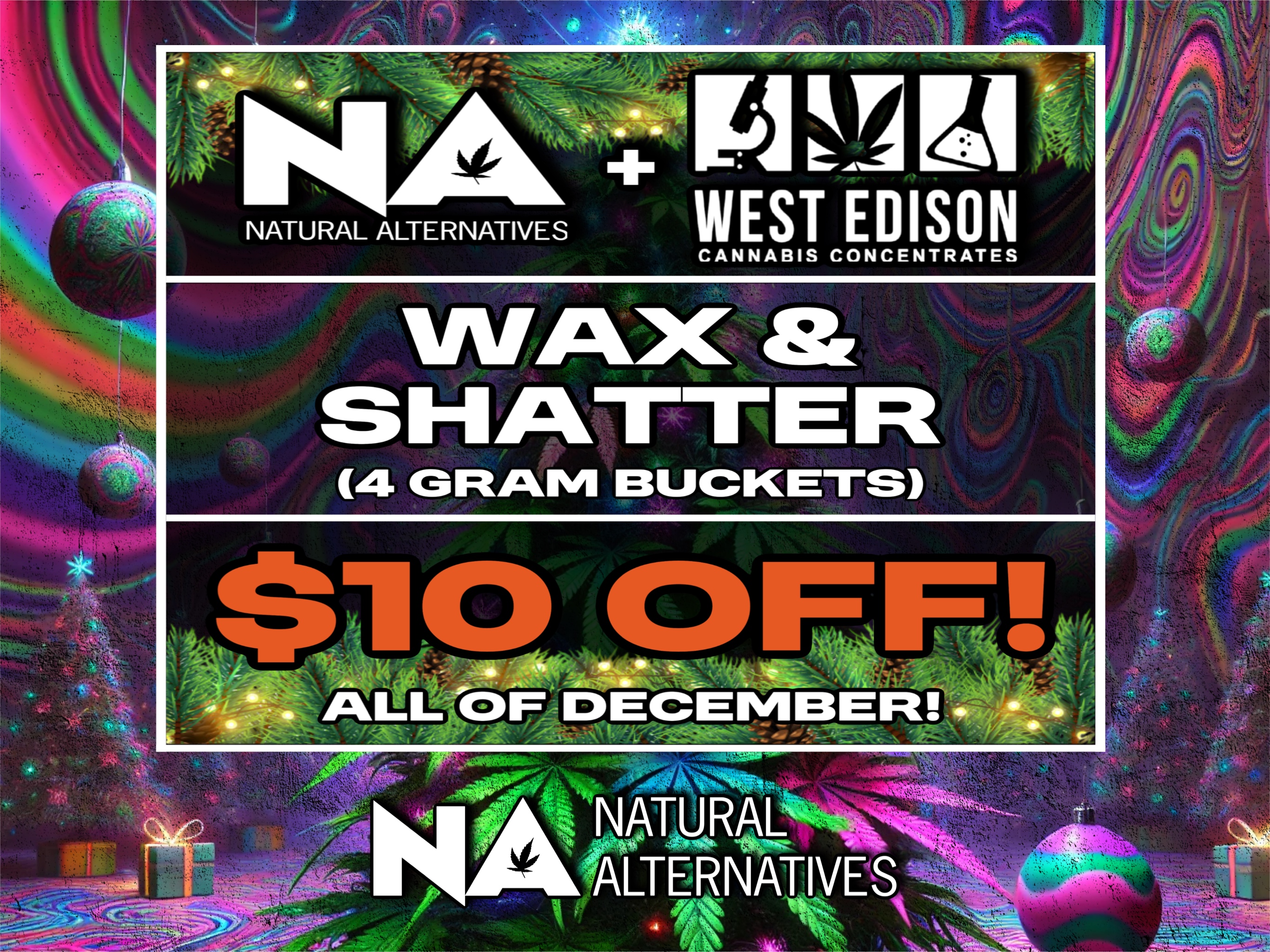 December Sale WE x NA 4g