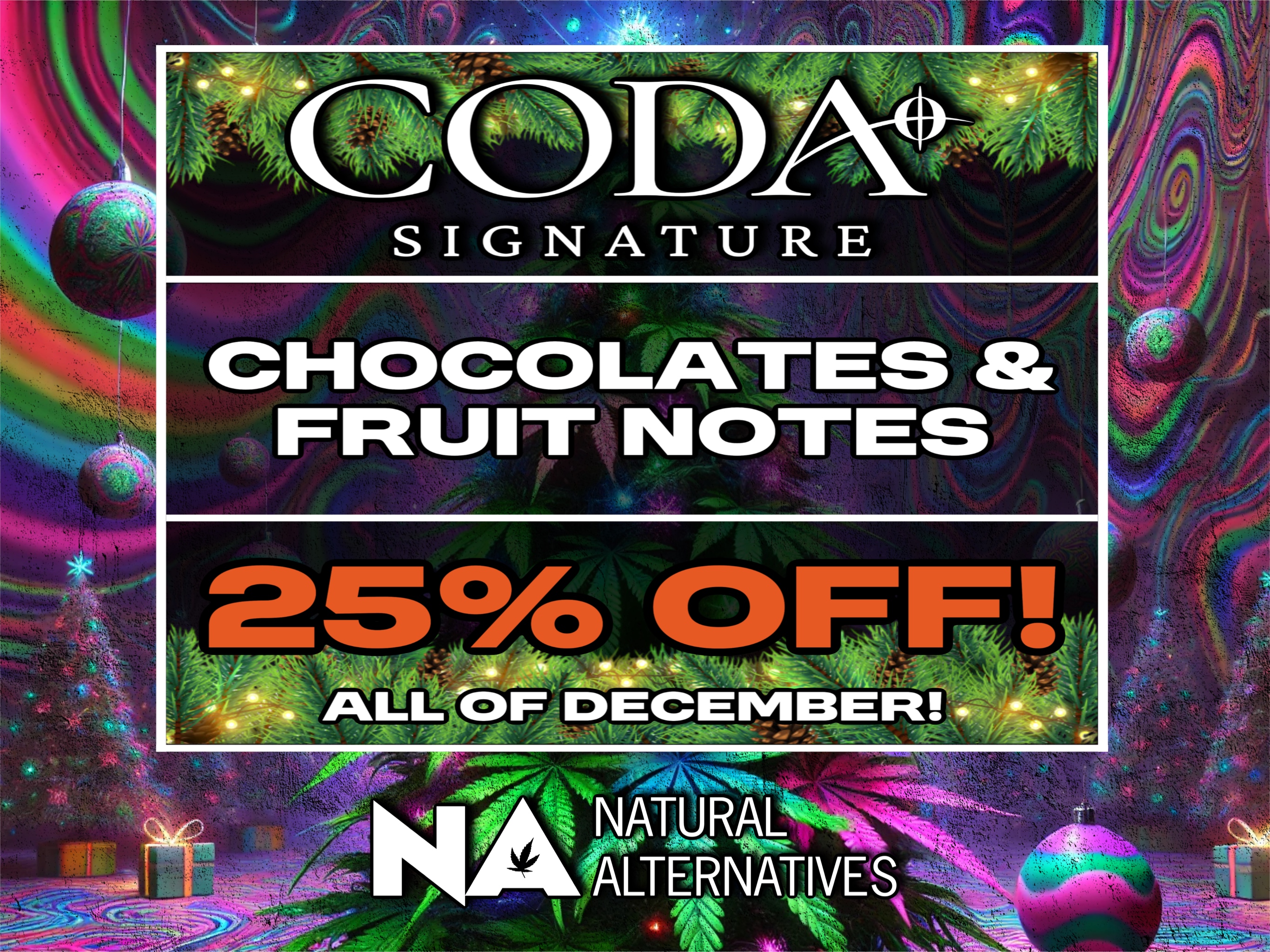 December Sale Coda Bars