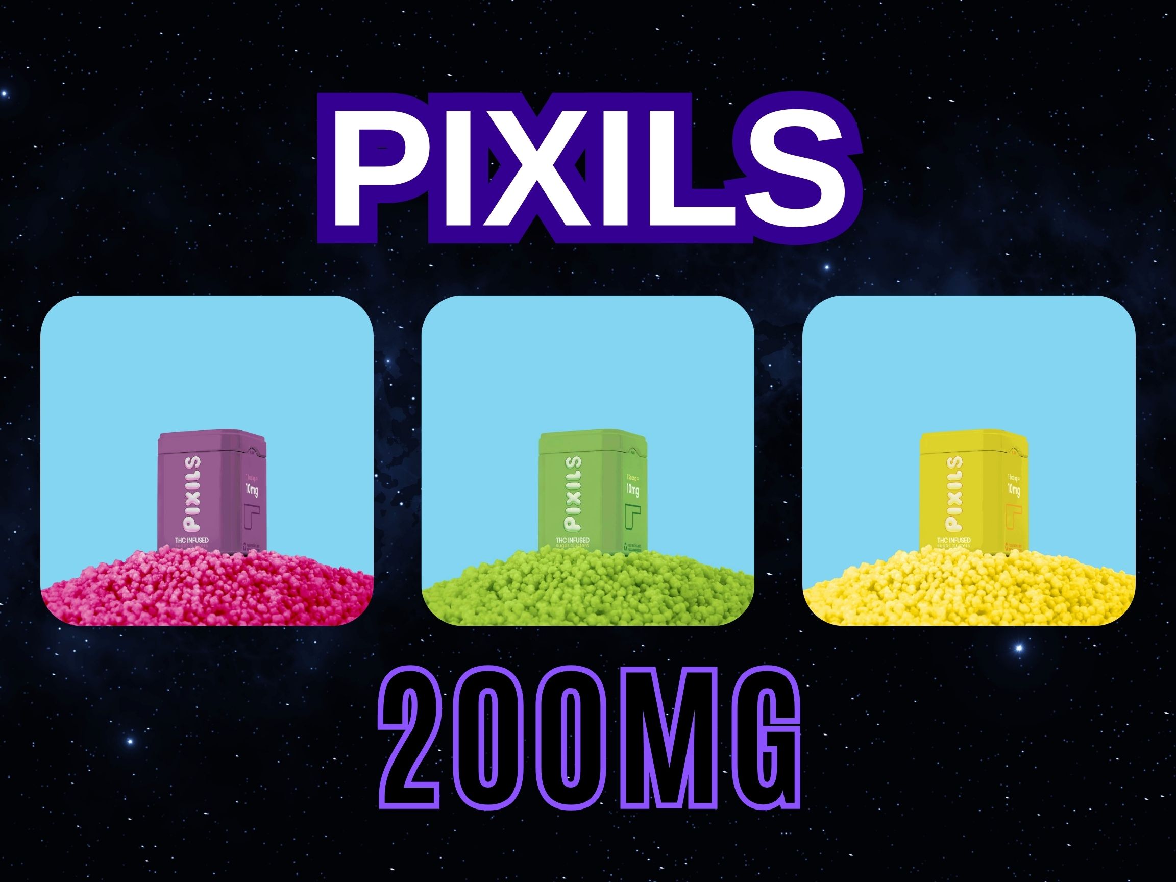 $10 each - Pixils 200mg