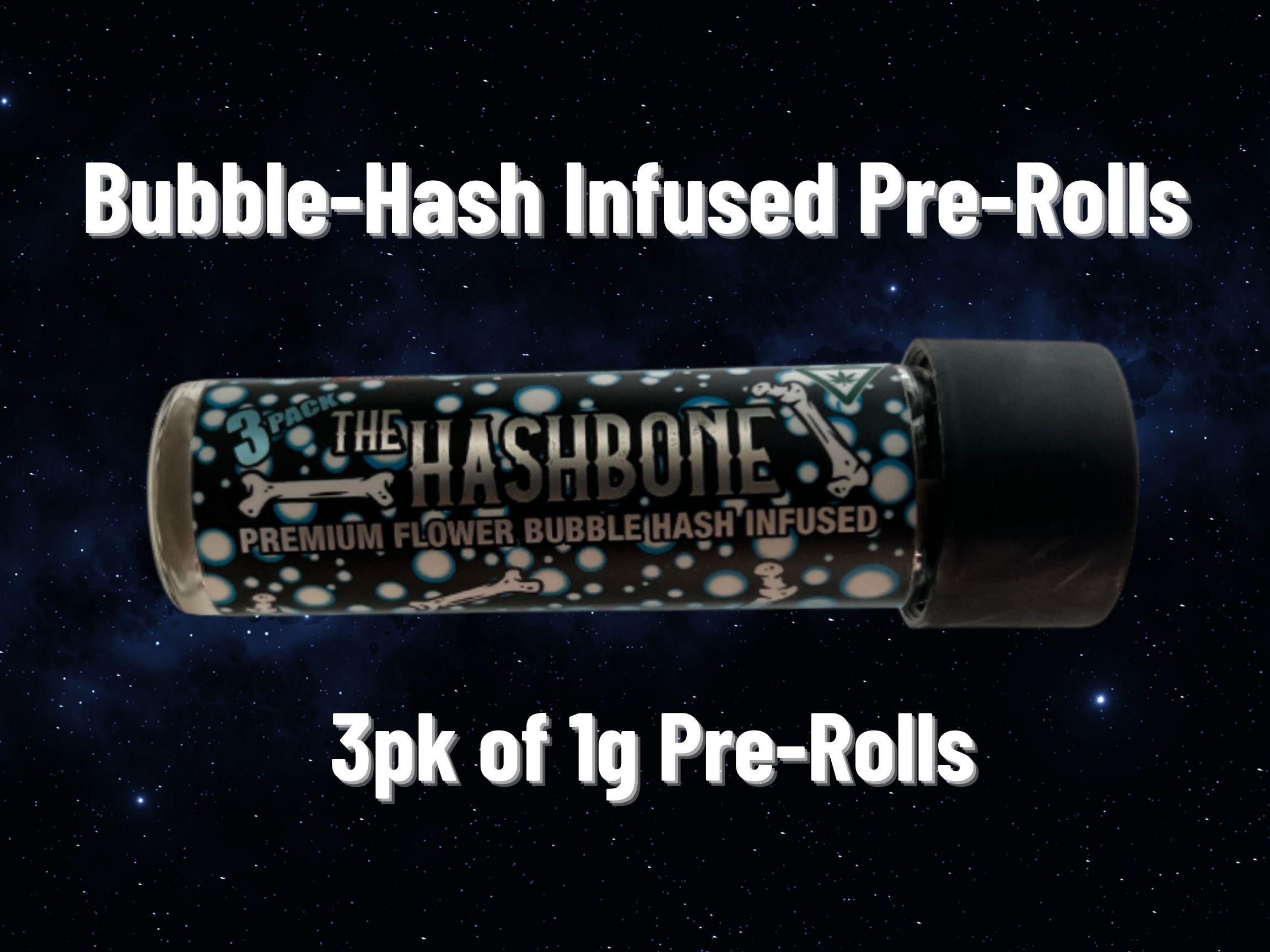 $13 each - Hashbone 3pk Infused Pre-Rolls