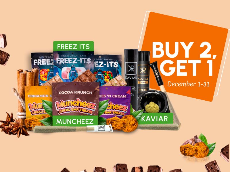 Kaviar, Freeze-Its, Muncheez - B2G1