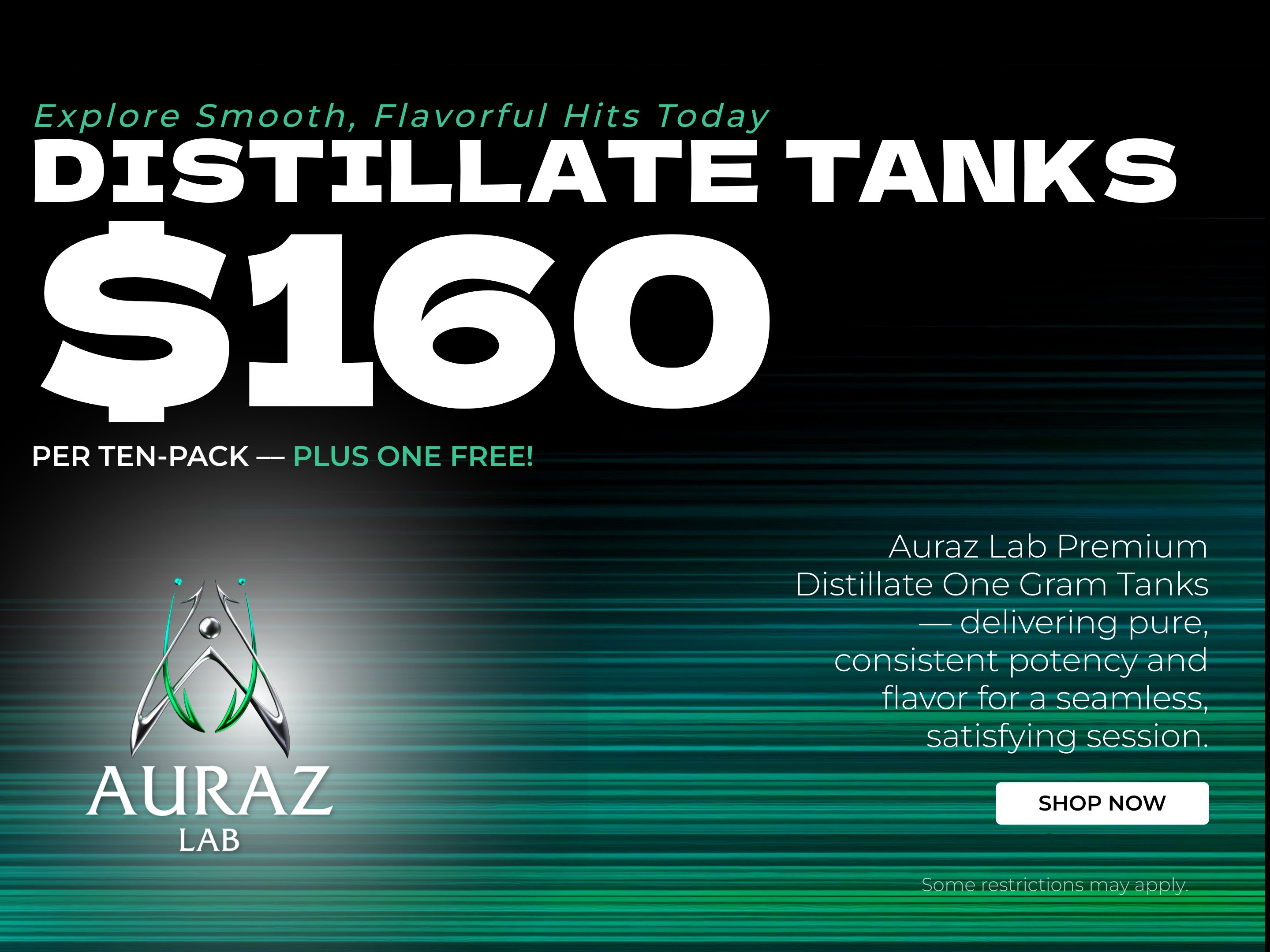 Distillate Cartridge | Buy 10, Get 1 FREE