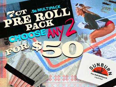 Pre-Roll 7ct Multi-Packs: 2 for $50