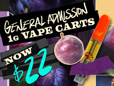 General Admission Vapes: $22