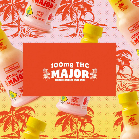 Major 100mg Fast Acting Shot Fruit Punch