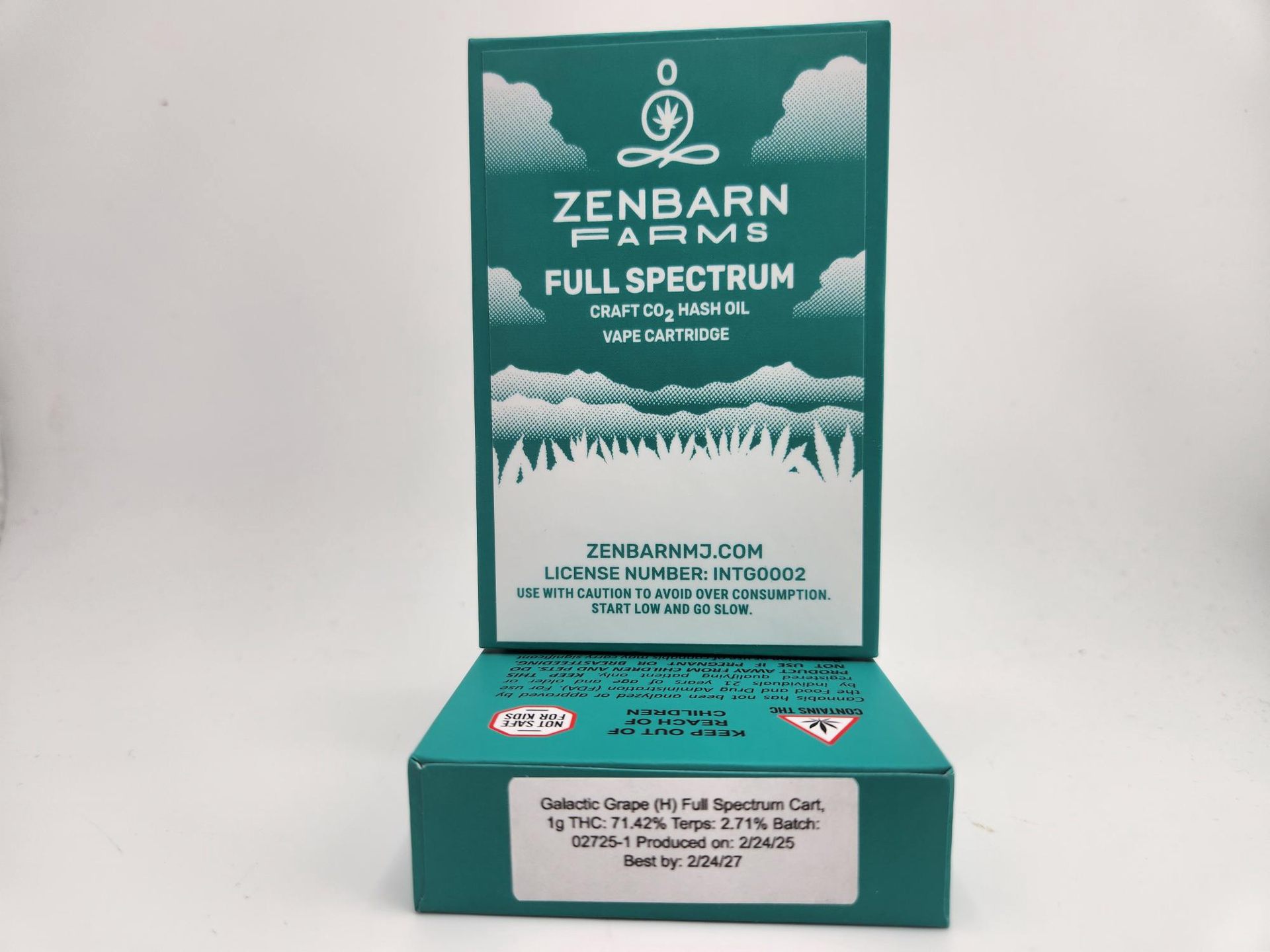 ZenBarn Farms Vape - Galactic Grape 1g